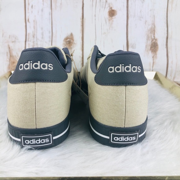 New Adidas Daily 3 Aluminium Sneakers 